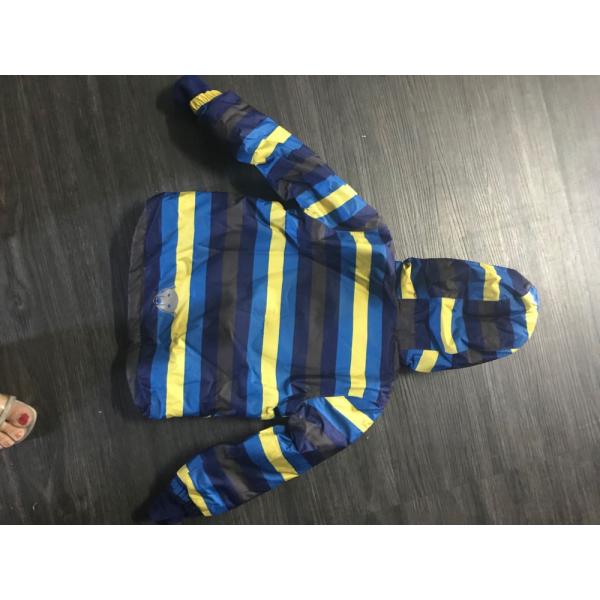 86/92 98/104 Long Front Zipper Kid's Outdoor Jacket Two Color In Stock