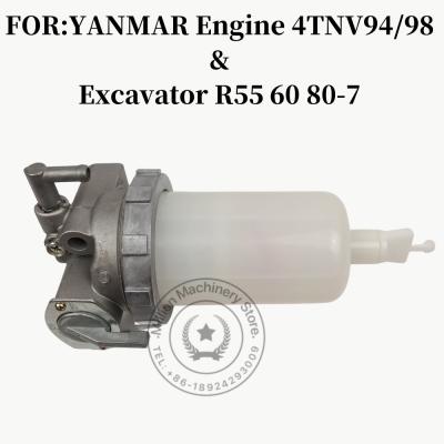 Engine Excavator Fuel Filter Oil Water Filter For YANMAR 4TNV94/98 DOOSAN DH60-7 DH80-7