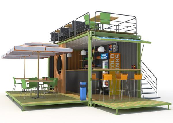Topshaw Italy Standard Mobile Container Coffee Shop Shipping Container Bar for sale