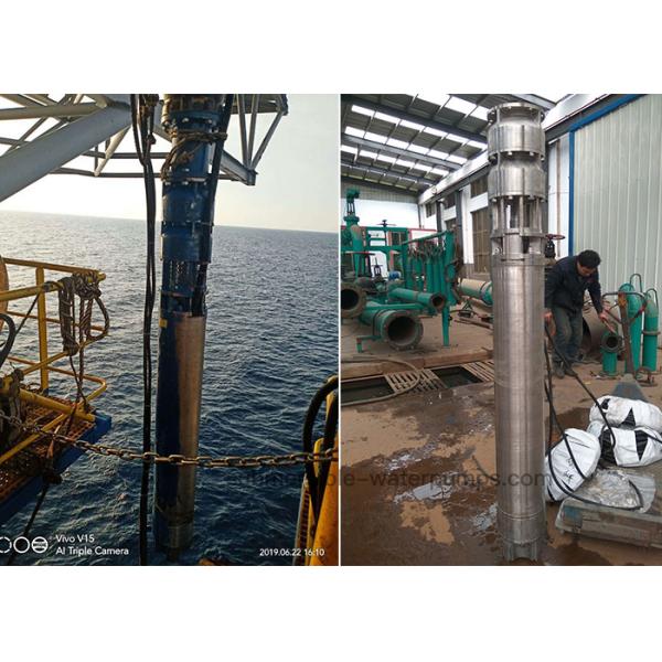 3 Phase 50hz / 60hz Deep Well Submersible Pump Multistage Vertical Installation