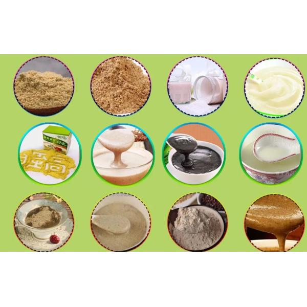 Polvo gemelo del arroz de la leche del bebé del extrusor de tornillo que hace la máquina con el CE ISO certificada