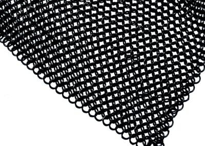 8' × 2' cortinas de aço inoxidável da malha do metal fáceis para a cortina de canto e curvada