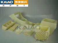Cnc do protótipo do ABS que faz à máquina o revestimento do pó do material plástico para peças de automóvel