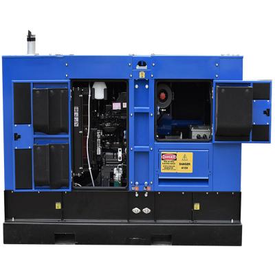 400v Voltage 50Hz Diesel Generator Silent Design 12V DC Electric Start Small Size
