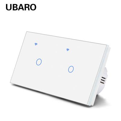 Interruptor de luz WIFI inteligente à prova de fogo com interruptor elétrico de controle remoto 240V