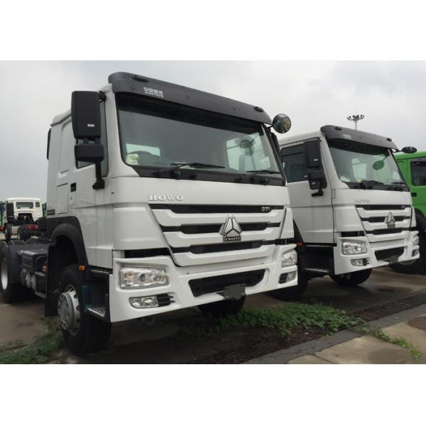 Cama baja del camión 290HP del tractor remolque del consumo de combustible SINOTRUK HOWO sola