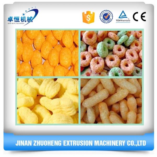 Componentes essenciais Bomba Industrial Fully Automática farinha de milho Puff Snacks extrusora de alimentos