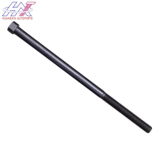Trailer Suspension Parts Center Bolt M10-20 L200/190/180mm Electrophoresis Black For Truck Leaf Spring Customized Production