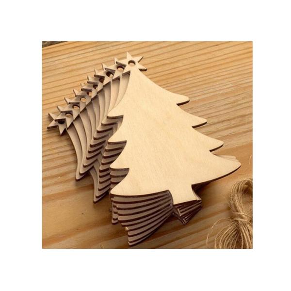 Creative Wood Anniversary Gifts Christmas Tree For Holiday / Party / Home Decoration