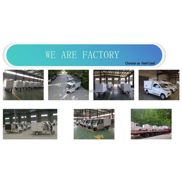 Ice Cream Cabinet Three Wheel Bike Restaurant Retail 200L Electric Ice Cream Bicycle Freezer