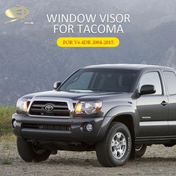 3M Tape Auto Vent Shades For Toyota Tacoma V6 4dr 2004-2015 Grade A
