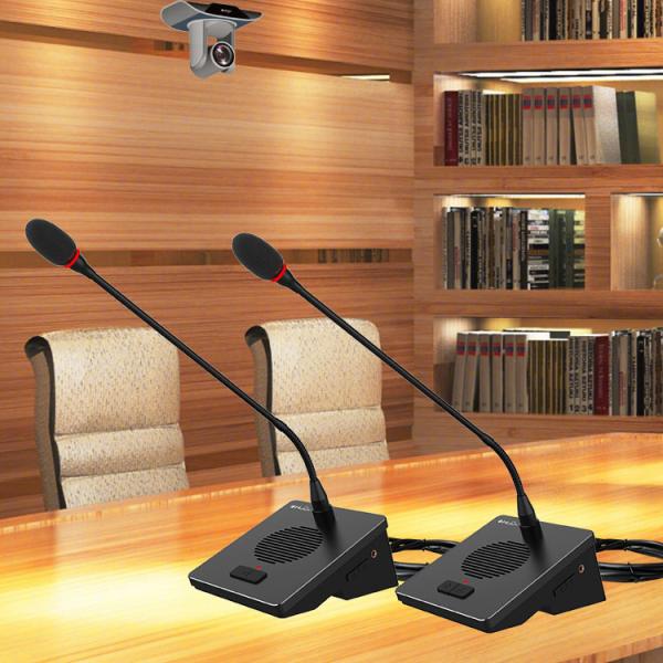 Classic Style Conferencing Digital Conference Table Meeting Microphone Discussion System Chairman Delegate Unit