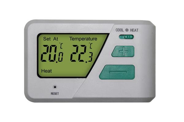 Sistema home sem fio do termostato, termostato no condicionador de ar