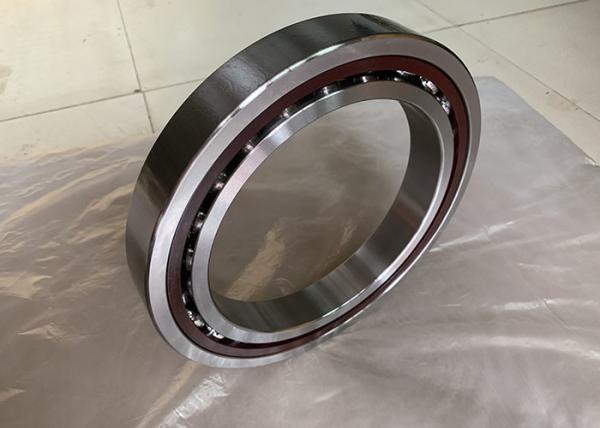 Contato angular fileira de aço da gaiola da única que carrega 65*100*18mm de grande resistência