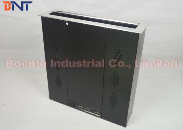 Full HD Computer Screen Lifter , 24 Inch LCD Monitor Motorized Lift Mechanism