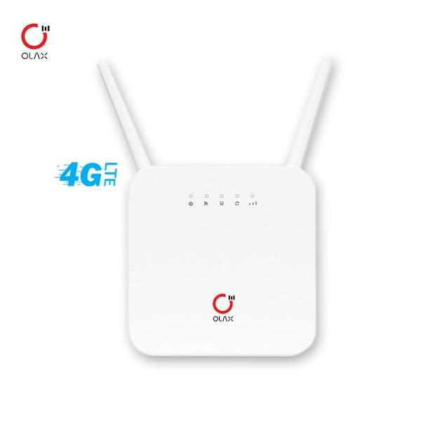 OLAX AX6 PRO Indoor Wireless 300mbps Wi-Fi 5dBi External Antenna Modem Lte Sim Card Router WiFi CPE