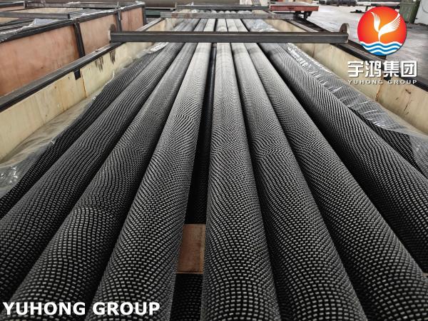 2mm Solid Fin Tube High Frequency Welding Type ASTM A335 P22 With 11-13CR Strip