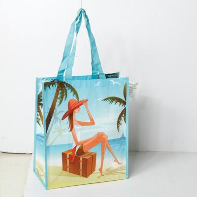 Woven Polypropylene Fabric Luggage Bag Reusable and Durable for Smooth Packing