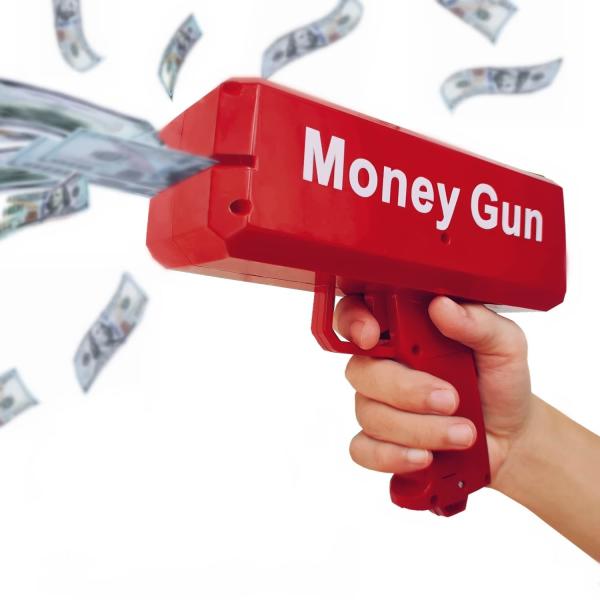 Customizable Sustainable Children's Adult Party Decompression Currency Jet Machine