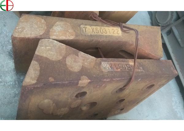 AS2074 L2B SAG Mill Pulp Lifter Liners Cr - Mo Alloy EB5032 Long Life EB5032