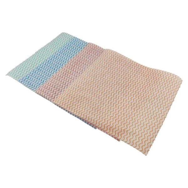 Спунлэс Кухонная чистка полотенца, многоцветные одноразовые полотенца для посуды