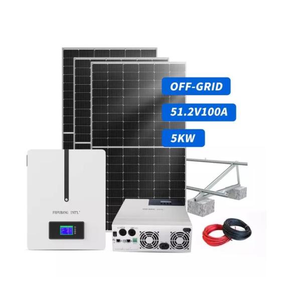 5kw полная солнечная батарея стены лития хранения солнечной энергии решения 48v