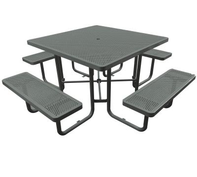 2040mm comprimento bancos de mesa para o exterior resistentes ao tempo anti-ferrugem