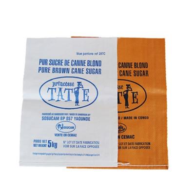 20kg 25kg 50kg Plastic Pp Woven Sack Bags Recyclable Flexo Printing For Packaging