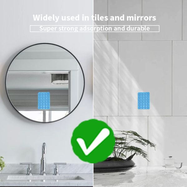 Home Appliance Rubber Suction Cups Silicone Single-sided Suction Cup for Mobile Phones Mobile Phone Holder Easy Installation