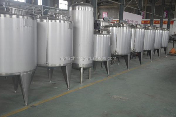 Indústria Personalizada 500L Alimentos Sanitários Sorvete Envelhecimento IVA para controle de envelhecimento preciso