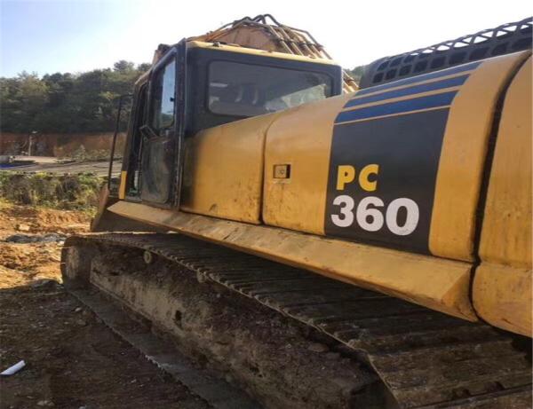 used komatsu pc350-7/pc360-7/pc400-7/pc450-7 excavator for sale/ big komatsu excavator with hammer Model: PC360-7