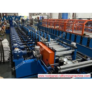 C Purlin Roll Forming Machine with Auto Stacking 1-3mm