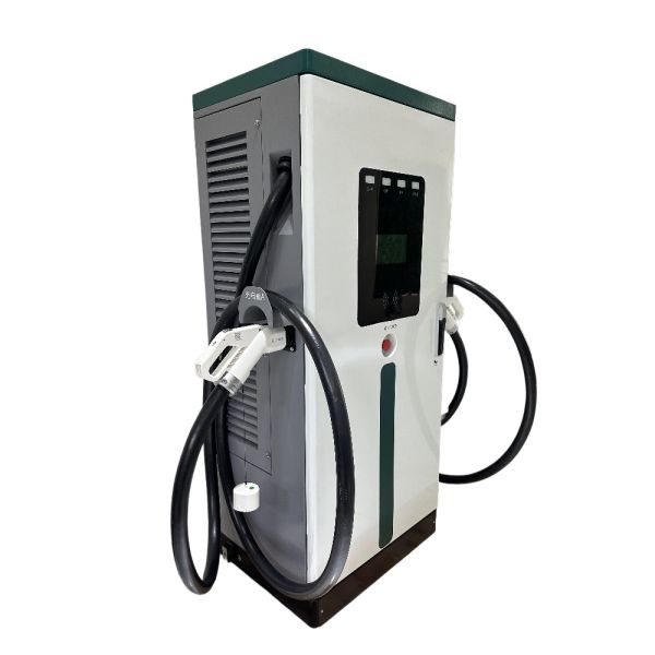 120kW High Power Output DC Fast Charging Station with Dual Connector CCS2 and Energy Management System
