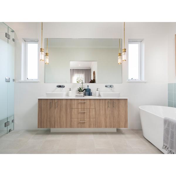 Solid Wood Bathroom Wall Cabinet with Low MOQ and Countertop Included from Top Seller