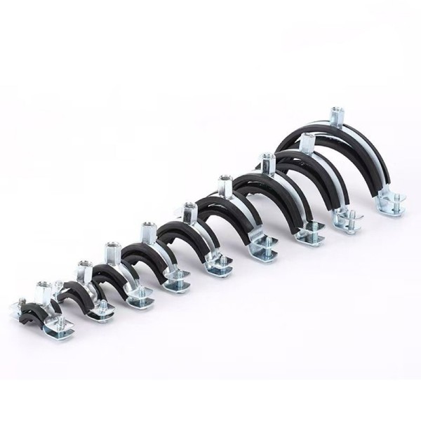 Pre Galvanized Unistrut Fittings Pipe Clamp Adjustable For HVAC System