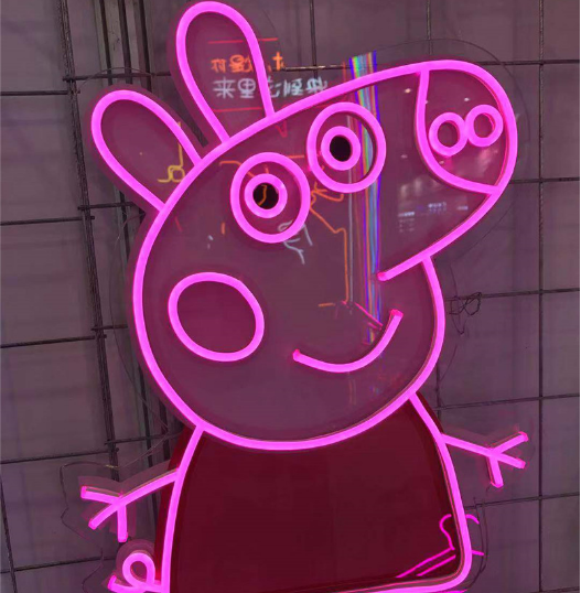 Высокая яркость привела неоновой гибкой прокладку приведенную неоновой вывеской гибкую 12В СМД 2835 для на открытом воздухе логотипа