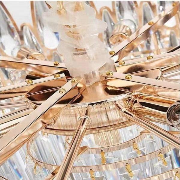 Luxury Vintage Crystal Home Lighting Indoor Decoration Lamps Chandelier