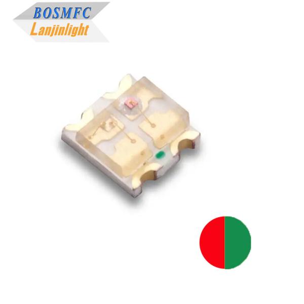 Practical Bi Color SMD LED 0603 Red & Green Light For Indicator Lights
