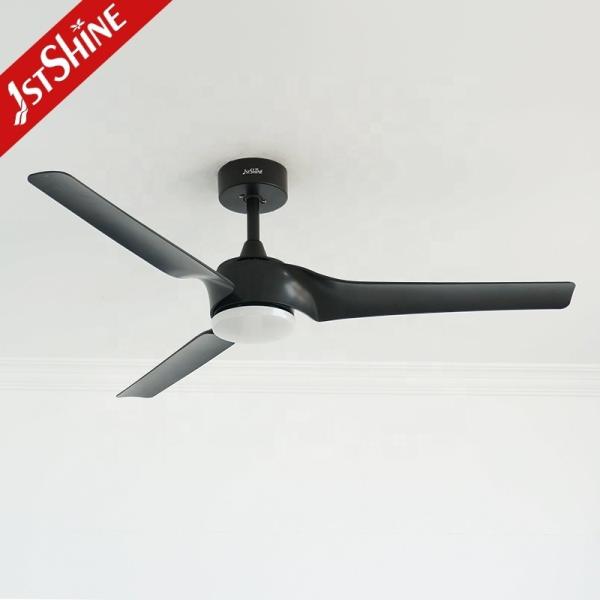 Ventilador de teto LED de alto fluxo de ar 220V Design simples com controle remoto e fonte de luz