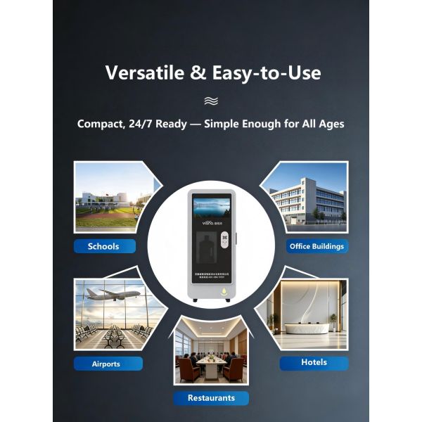 1000G Capacity Automatic Water Vending Machine With 90L Tank