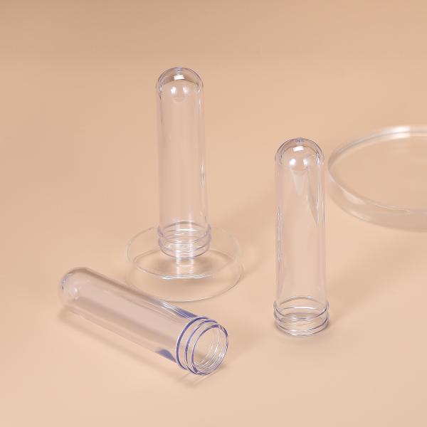 Custom Clear PET Preform Bottle 1.2mm Thickness 42mm Diameter