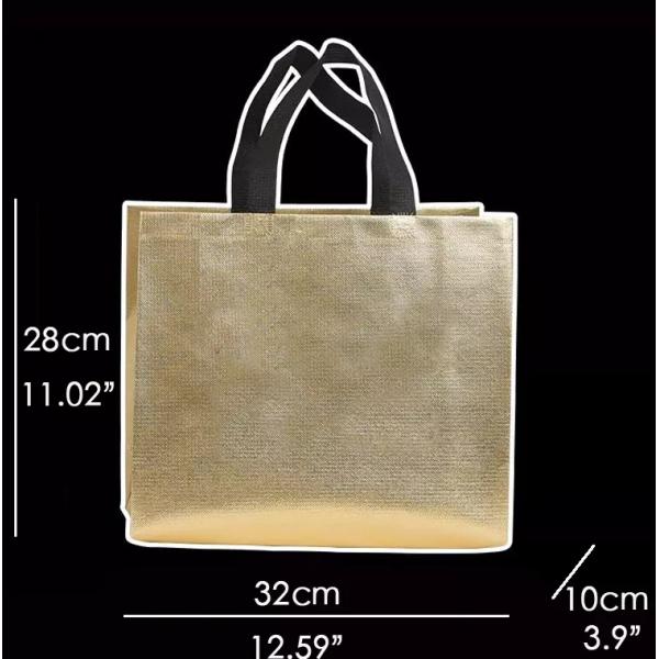Laminated Non Woven Bags Customized Printing Tote Bag Packaging
