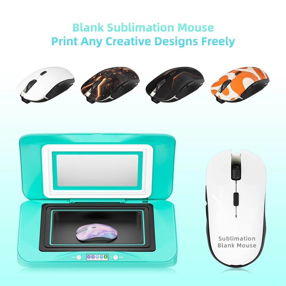 Universal Mold Supported 3D Curved Surface Transfer Heat Press for Curved Phone Case 3D Heat Transfer Printing Machine