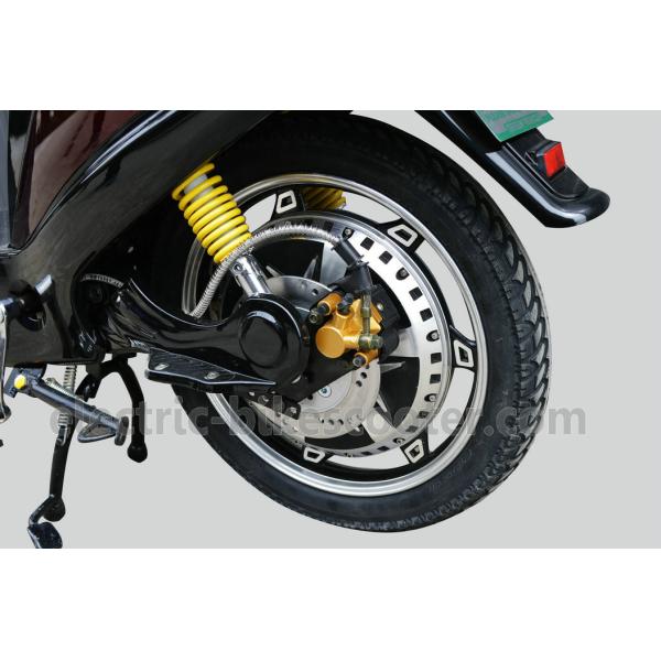 72V 500W Pedal Assisted Electric Scooter , Electric Moped Scooter With Pedals