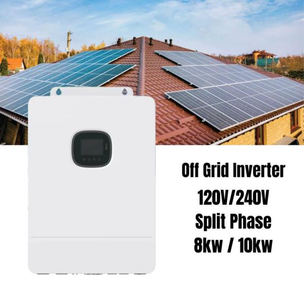 Invertidor de onda senoidal pura fuera de la red 10kw Invertidor solar de fase dividida 120Vac 240Vac