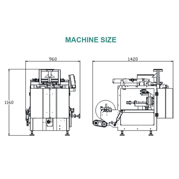 Multi-Function Vertical Food Snacks Nut Packaging Machine Snacks Food Potato Chips Packing Machine