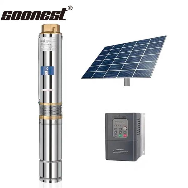 120M 180M  210M 2Hp Dc Solar Pump Borehole Solar Pumping Systems Solar Dc Water Pump
