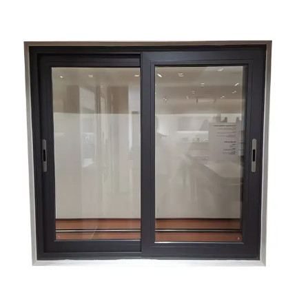 Aluminum Frame Slide Glass Door Window Simple Design For Budget-friendly House Windows