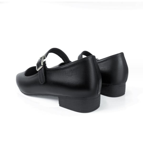 Women Flat Bottomed Mary Jane Leather Shoes Soft Soled Soft Leather Single Shoes