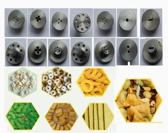 Machine anglaise Continuou d'extrudeuse de casse-croûte de la version SUS304 automatique